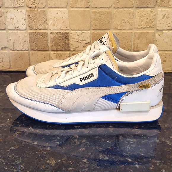 Men's Puma Future Rider X White Castle Size 8 - Picture 6 of 15